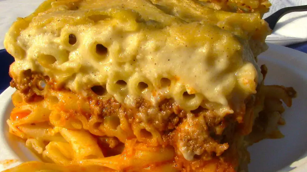 "Pastitsio" by Neon Tommy is licensed under CC BY-SA 2.0.