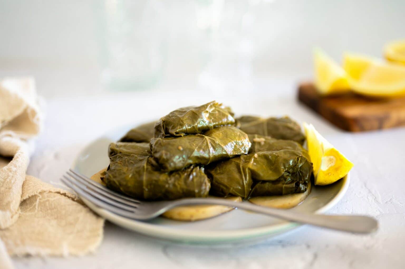 Dolmades-Rezept: Griechische gefüllte Wein-/Weinblätter | GreekFood.Blog