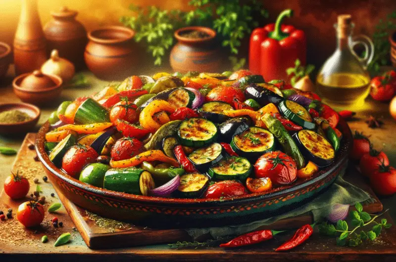 Briam recept: Traditionella grekiska rostade sommargrönsaker