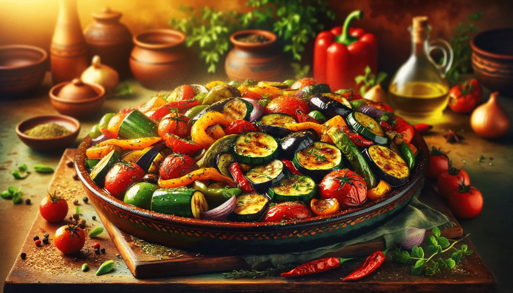 Briam1 Briam recipe: Traditional Greek Roasted  Summer Vegetables 38