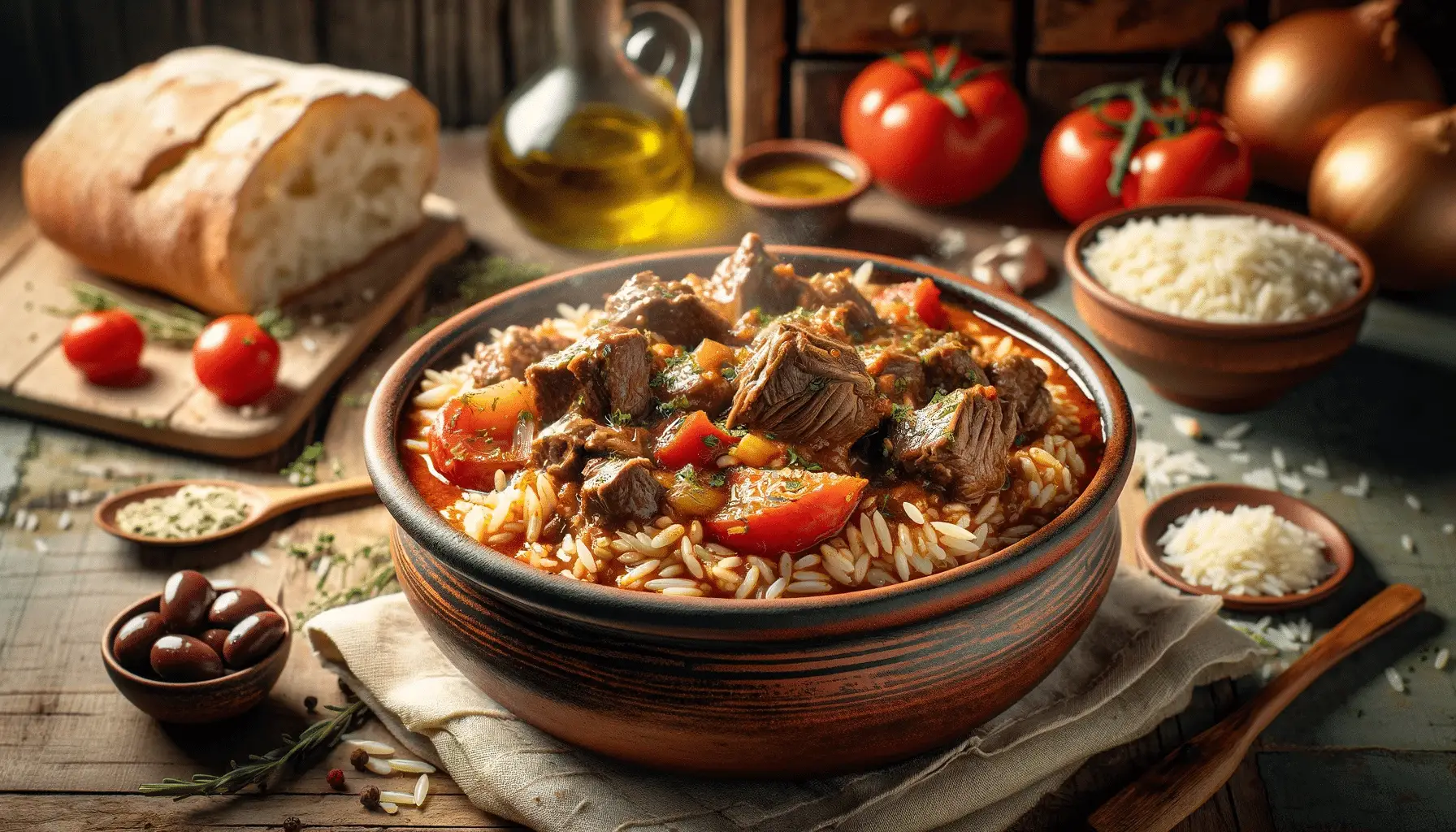 Giouvetsi Giouvetsi Recept: Traditionell grekisk nötköttsgryta med Orzo 21