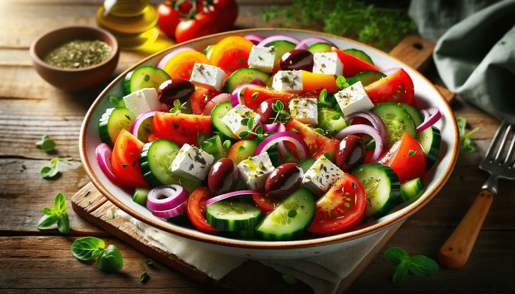 Horiatiki Greek Salad Recipe (Traditional Horiatiki) 29