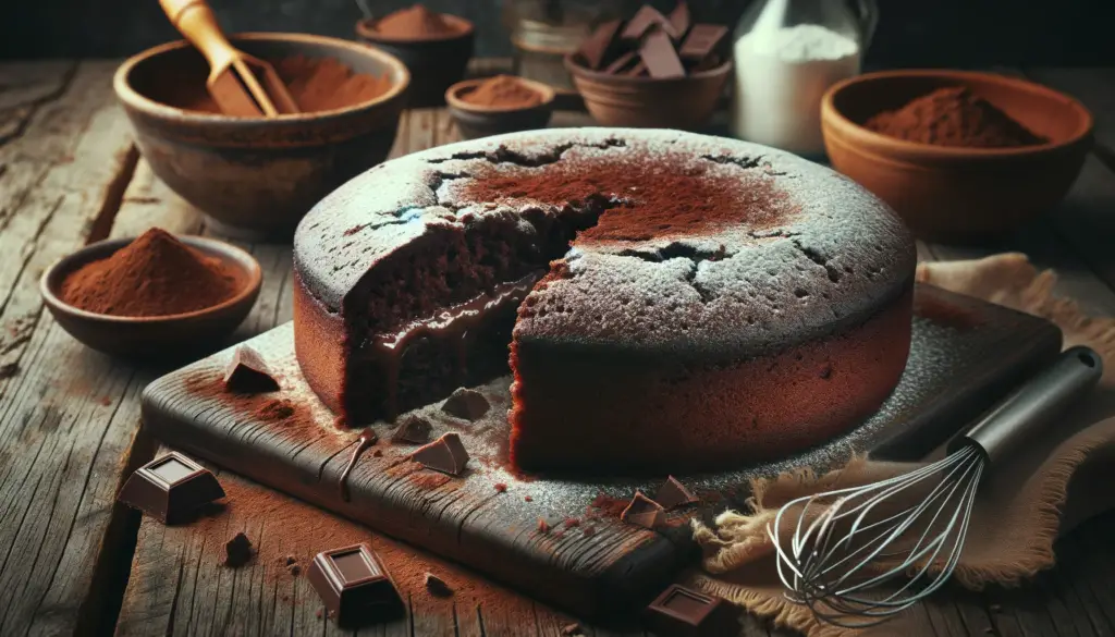 Sokolatopita Sokolatopita Συνταγή: Ελληνικό κέικ σοκολάτας 3